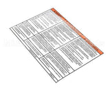A546-214 Grindmaster Cecilware Label, Warning, Startup Instr