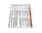 A546-214 Grindmaster Cecilware Label, Warning, Startup Instr