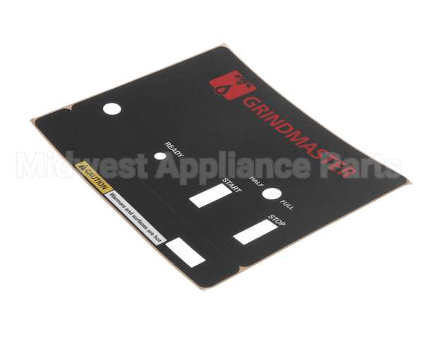 A546-216 Grindmaster Cecilware Ctrl Panel Lbl P-200E