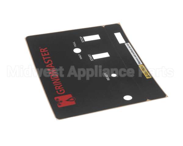 A546-216 Grindmaster Cecilware Ctrl Panel Lbl P-200E