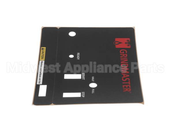 A546-216 Grindmaster Cecilware Ctrl Panel Lbl P-200E