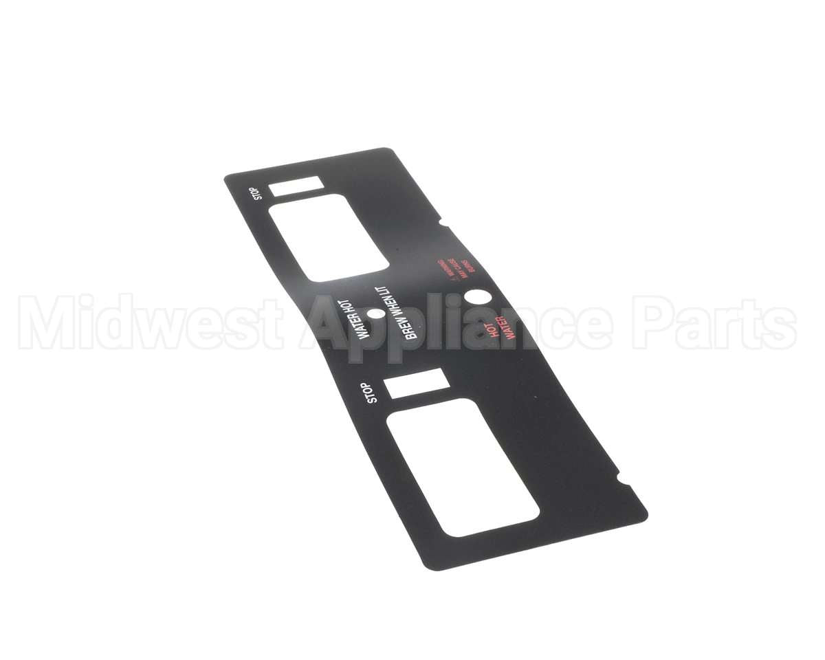 A546-251 Grindmaster Cecilware Decal, Top Panel P400Gnb