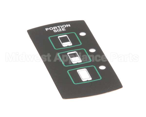 A546-383 Grindmaster Cecilware Decal, Touchpad Icb Select