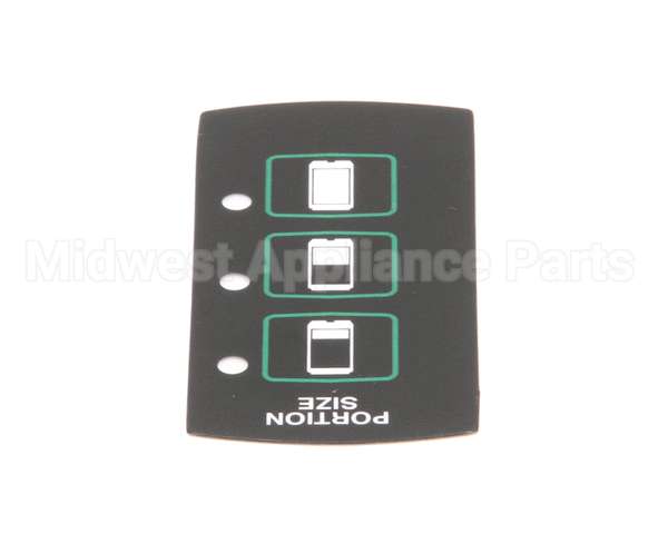 A546-383 Grindmaster Cecilware Decal, Touchpad Icb Select