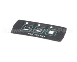 A546-384 Grindmaster Cecilware Decal, Touchpad Columb Select