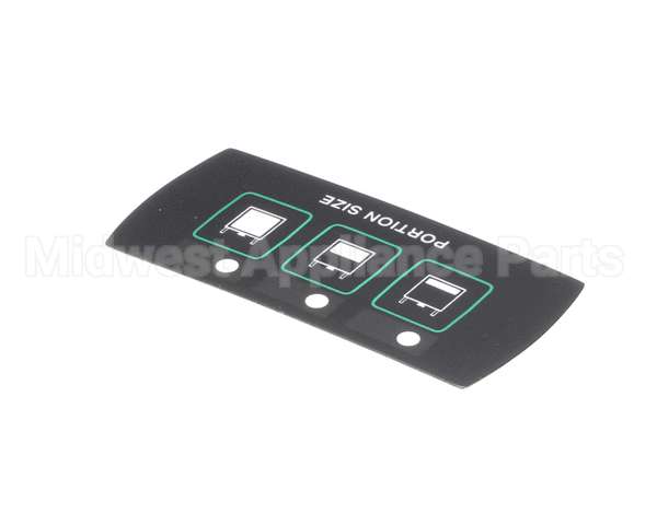 A546-384 Grindmaster Cecilware Decal, Touchpad Columb Select