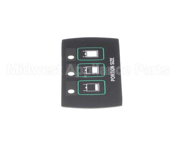 A546-384 Grindmaster Cecilware Decal, Touchpad Columb Select