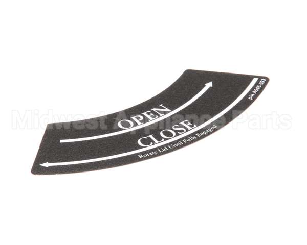 A546-393 Grindmaster Cecilware Decal,Shuttle Lid