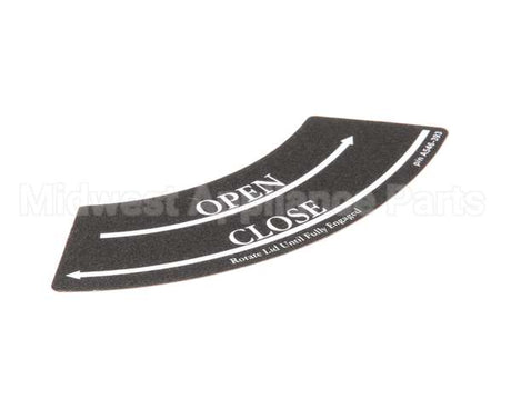 A546-393 Grindmaster Cecilware Decal,Shuttle Lid