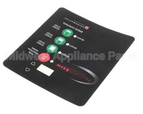 A546-430 Grindmaster Cecilware Decal,Top Panel Pb,Pbvsa-330