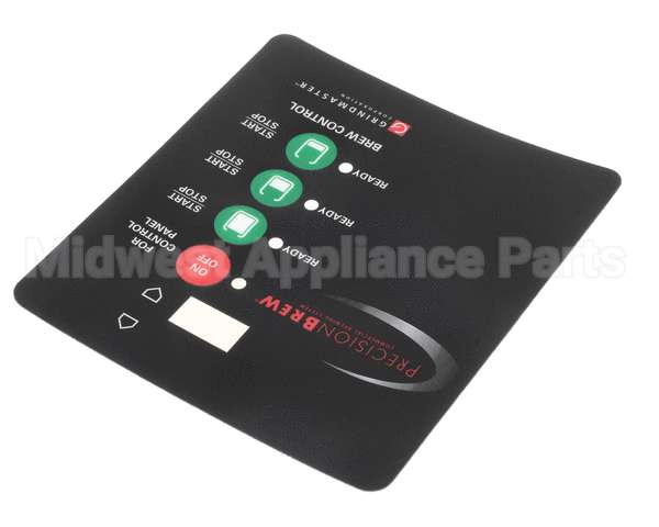 A546-430 Grindmaster Cecilware Decal,Top Panel Pb,Pbvsa-330
