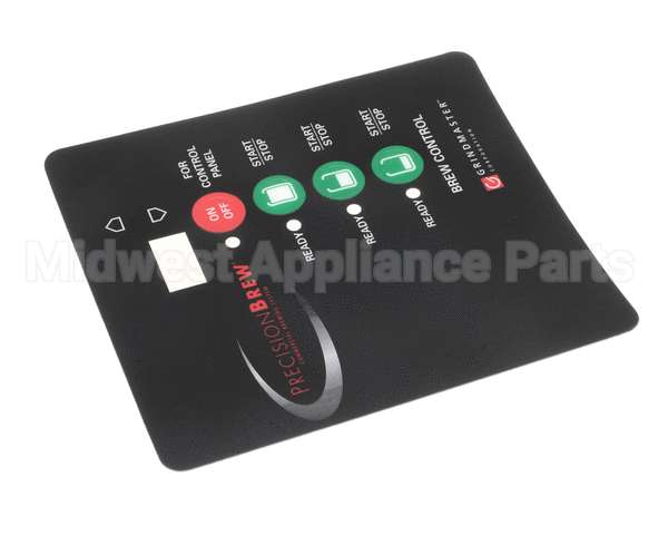 A546-430 Grindmaster Cecilware Decal,Top Panel Pb,Pbvsa-330