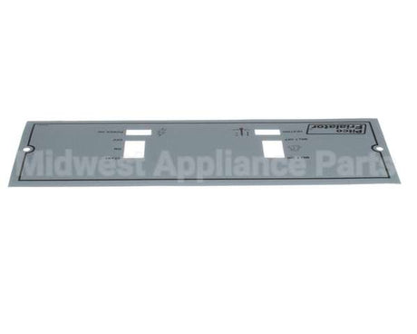 A6041601 Pitco Label,Ovrelay Fr Pnl 14,18 Sfx-Hn