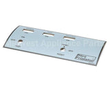 A6049001 Pitco Label,Ovrelay Fr Panel Left Hand E147Ufm