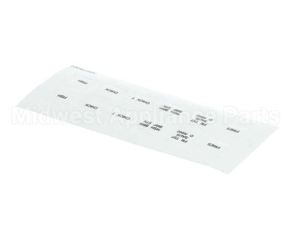 A6079001 Pitco Label,Decal Overelay Cmptr B.k.