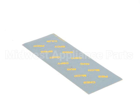 A6084501 Pitco Label,Decal Ovrly Cmptr Me,Mg14