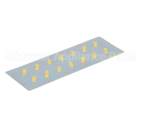 A6084501 Pitco Label,Decal Ovrly Cmptr Me,Mg14