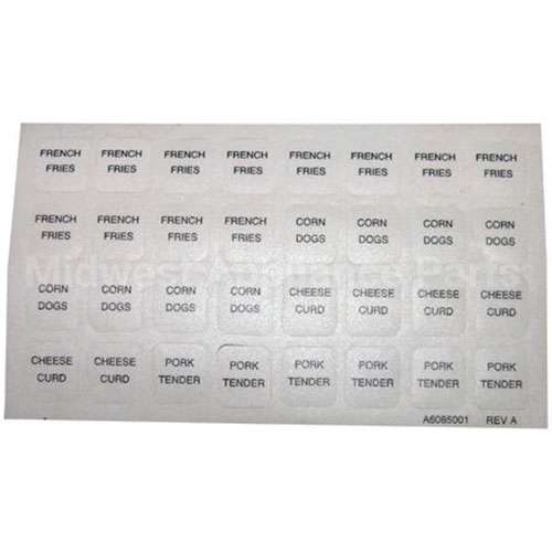 A6085001 Compatible Pitco Culvers Lh Lbl