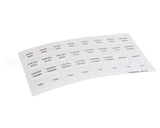 A6085002 Pitco Label,Culvers Rh