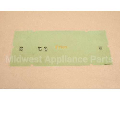 A6085503 Compatible Pitco Ovrly Hooters Fries Lbl