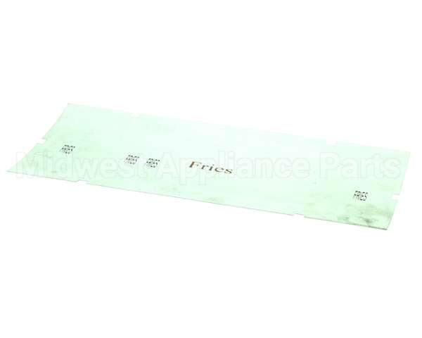 A6085503 Pitco Label,Ovrelay Hooters Fries