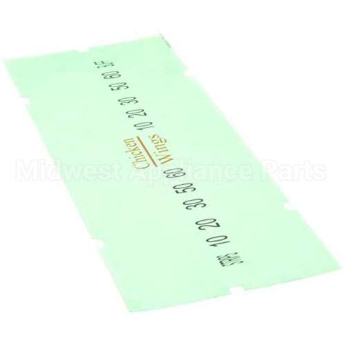 A6085504 Compatible Pitco Overlay Label Hooters Chkn/Wings