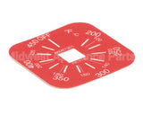 A6087301 Pitco Label,Thermostat 200-450F