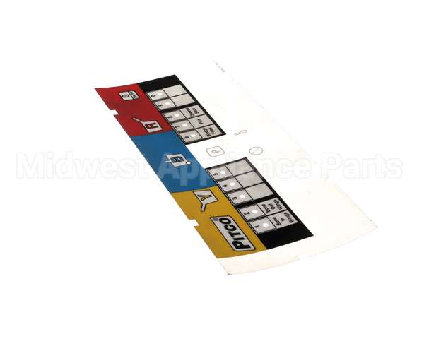 A6090701 Pitco Label,Ovrlay Wingstreet Sg