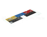 A6096201 Pitco Label,Ovrelay 3 Zn Fries