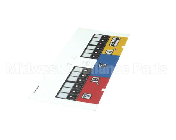 A6096301 Pitco Label,Ovrelay 3 Zn Blank