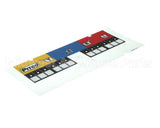 A6096301 Pitco Label,Ovrelay 3 Zn Blank