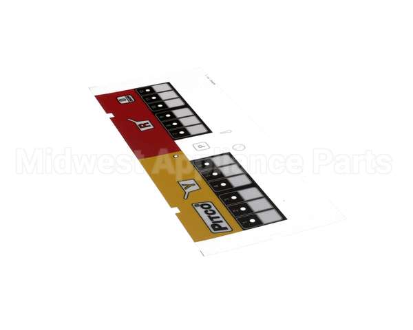 A6096501 Pitco Label,Ovrelay 2 Zn Blank