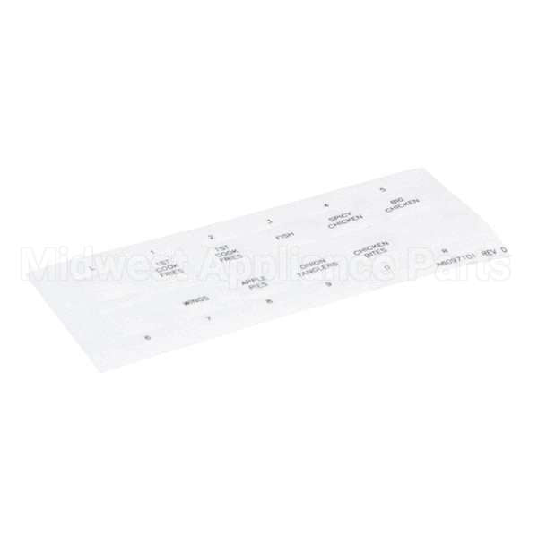 A6097101 Compatible Pitco Lbl, Ssh60W Left Hand Co Ok