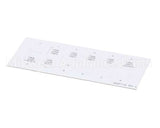 A6097102 Pitco Label,Ssh60W Right Hand Finish