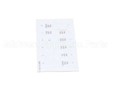 A6097102 Pitco Label,Ssh60W Right Hand Finish