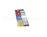 A6100801 Pitco Label,Ovrlay Wingstreet 3 Lane