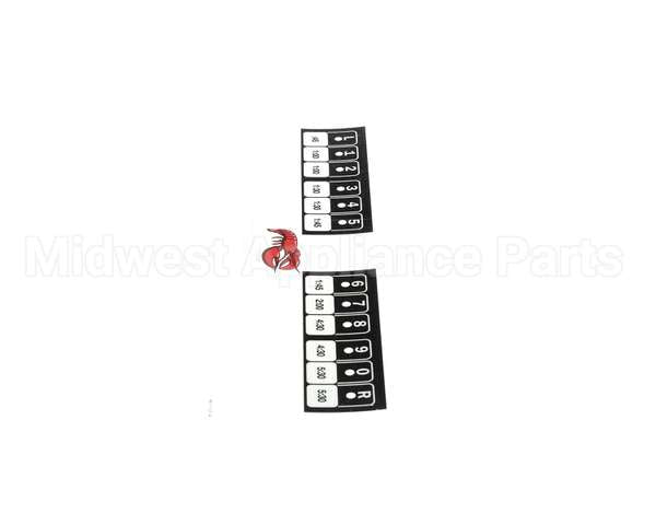 A6111101 Pitco Label,Ovrly Rl-Fryer Lobster
