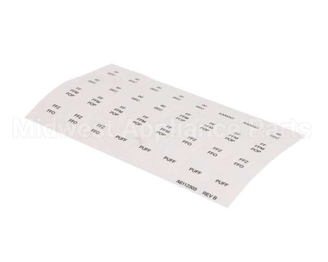 A6112303 Pitco Label,Swenson Ssh60W Left/Righ