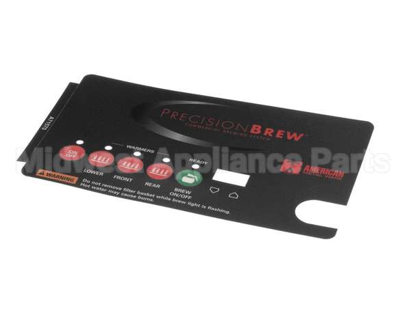 A71570 Grindmaster Cecilware Decal T-Pad B-3 Series