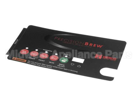 A71570 Grindmaster Cecilware Decal T-Pad B-3 Series