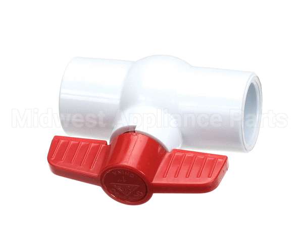 DOP00008 Delfield Valve,1Dia,Pvc,Ball