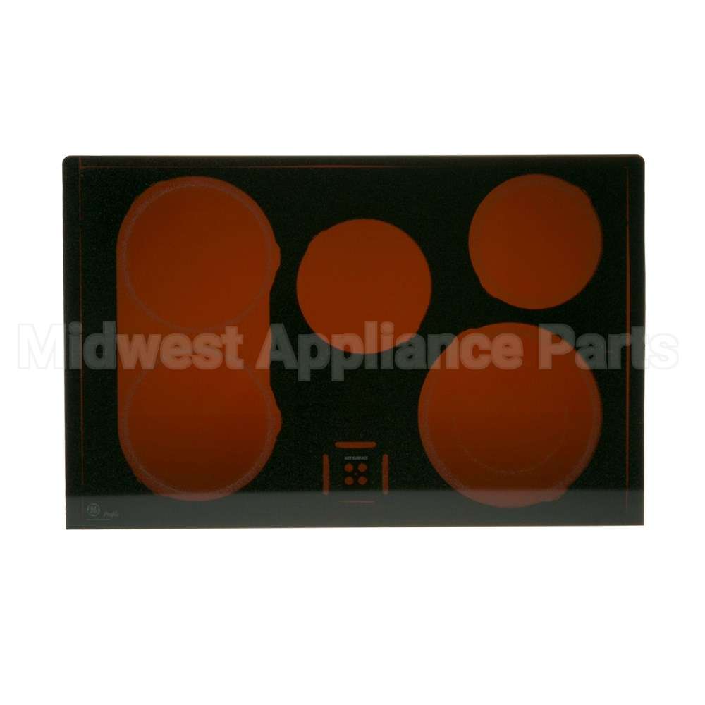 WB56T10081 GE Maintop Glass Assy (Black)