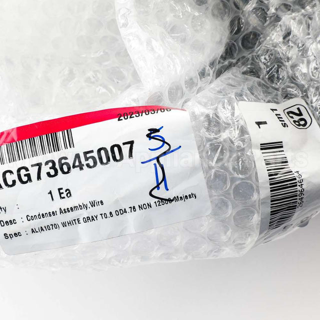 ACG73645007 LG Condenser Assembly,Wire