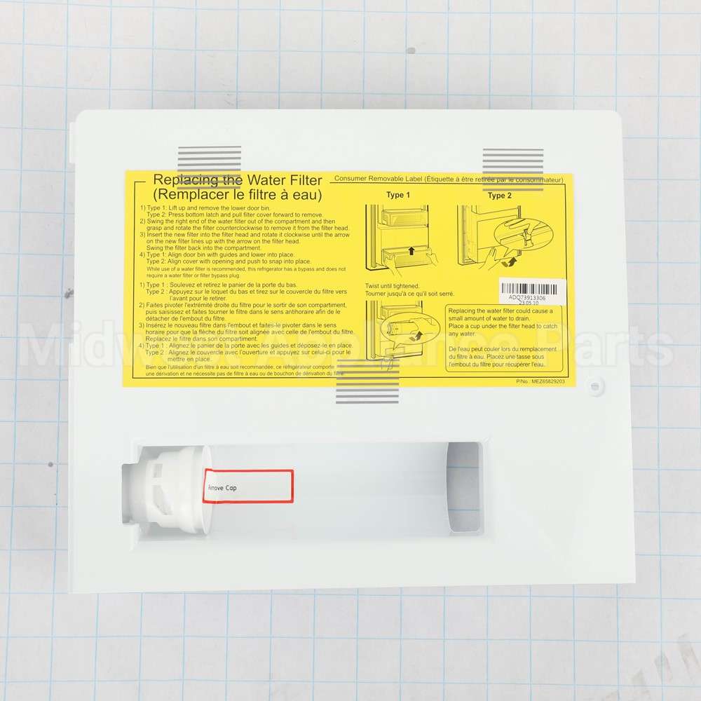 ADQ73913306 LG Filter Assembly,Water