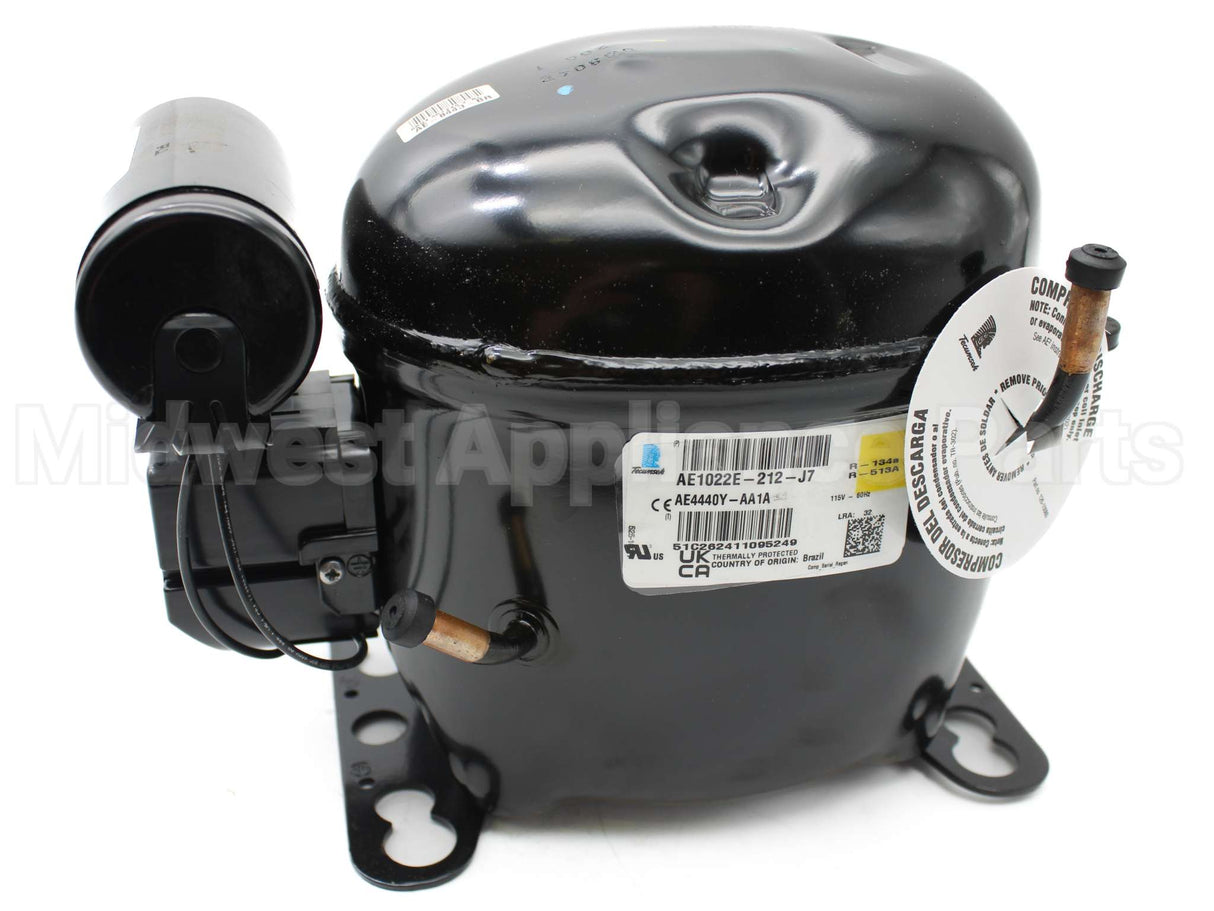 AE1022E-212-J7 Tecumseh 115V1Ph 4528Btu R134A Compress