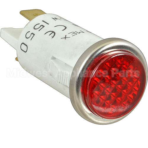02-19-029 Compatible Hatco Light, Indicator (1/2", Red, Ff)
