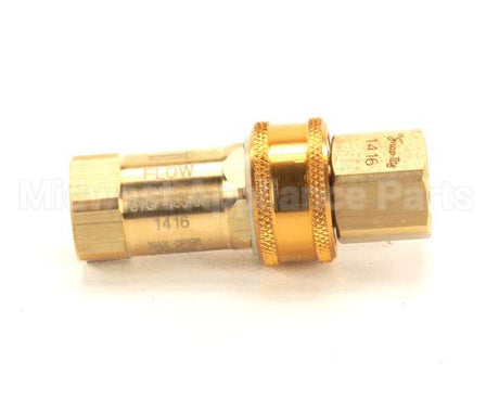 AG-5C T&S Brass Gas Appliance Connectors, Quick Disconne