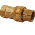 AG5D Compatible TS Brass Disconnect, Quick (3/4", T&S)