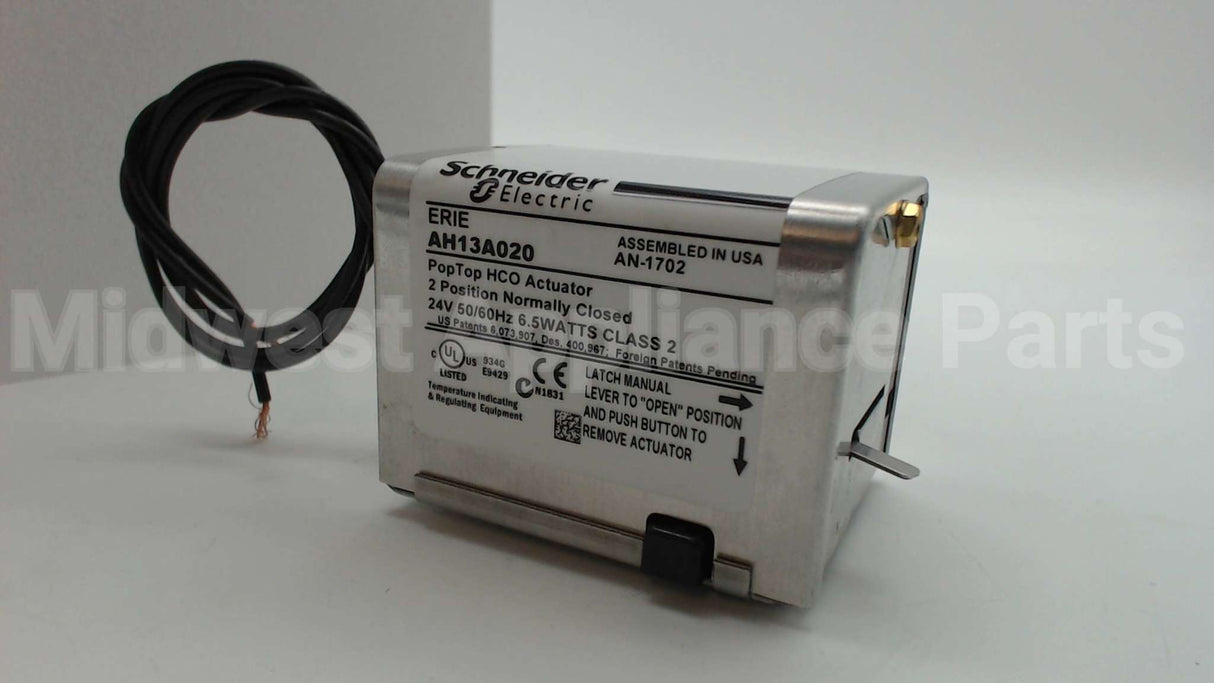 AH13A020 Schneider Electric (Erie) 24V N/C S/R Hco Actuator