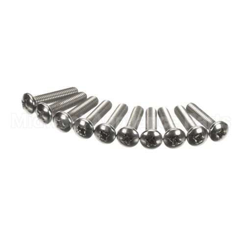 AJA310P149 Compatible Roundup Screw, Machine (#10-32 X 7/8") Pk/10